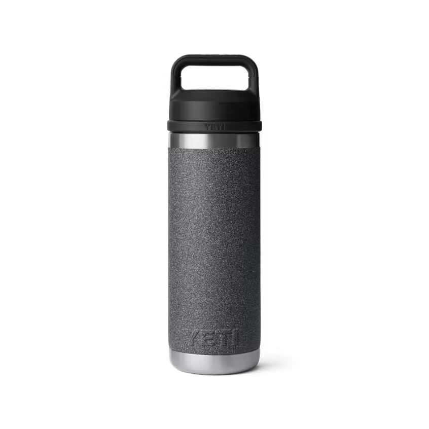 YETI Rambler 532 ml Bottle with Chug Cap Black Stone