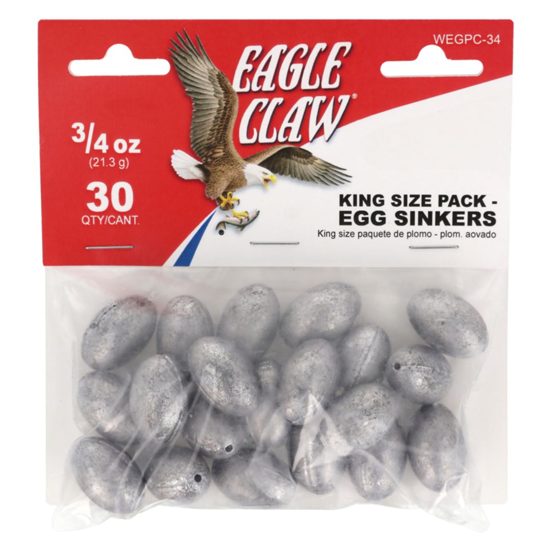 Eagle Claw Egg Sinkers