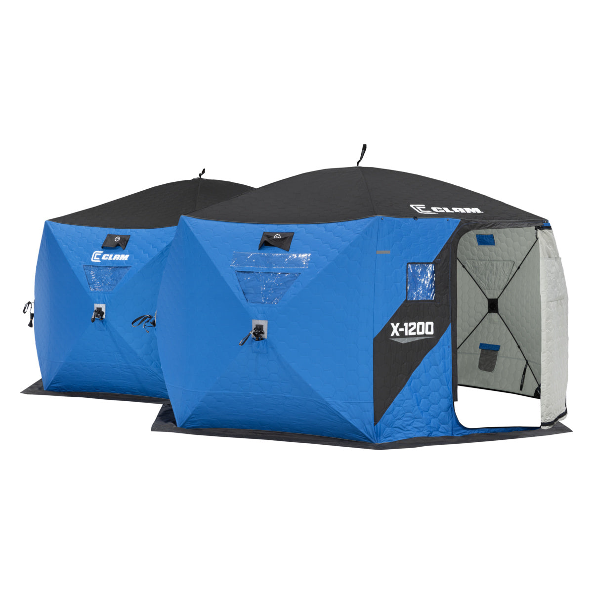 Clam X-1200 Hub Shelter 10 Angler Capacity