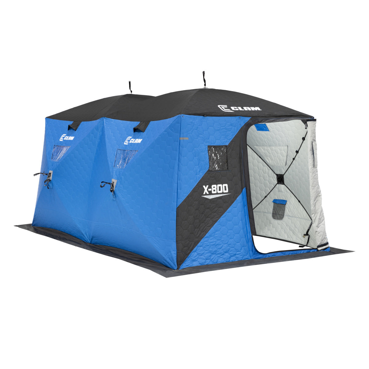 Clam X-800 Hub Shelter 6 Angler Capacity