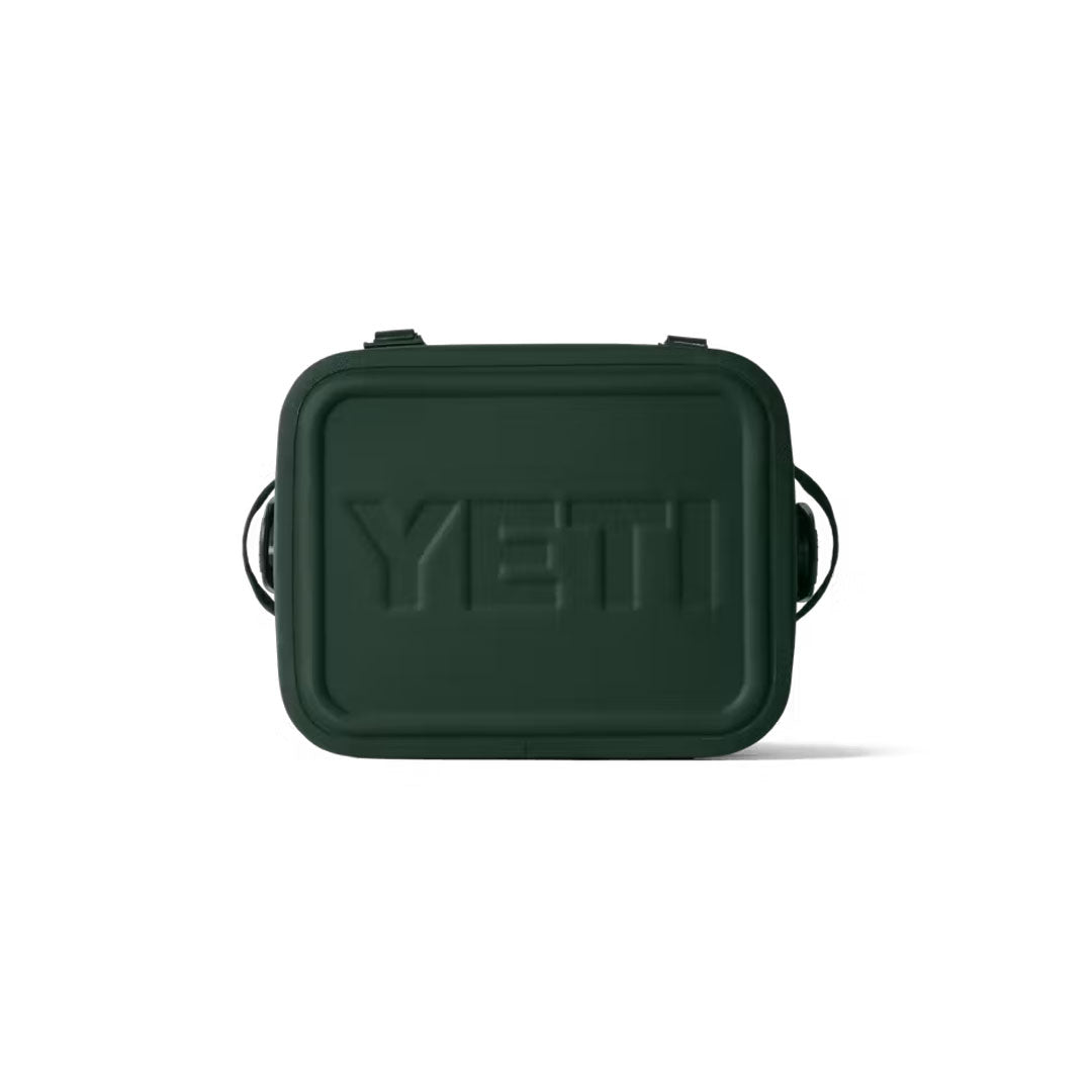 YETI Hopper Flip 12 Soft Cooler Black Forest Green - Tackle Depot