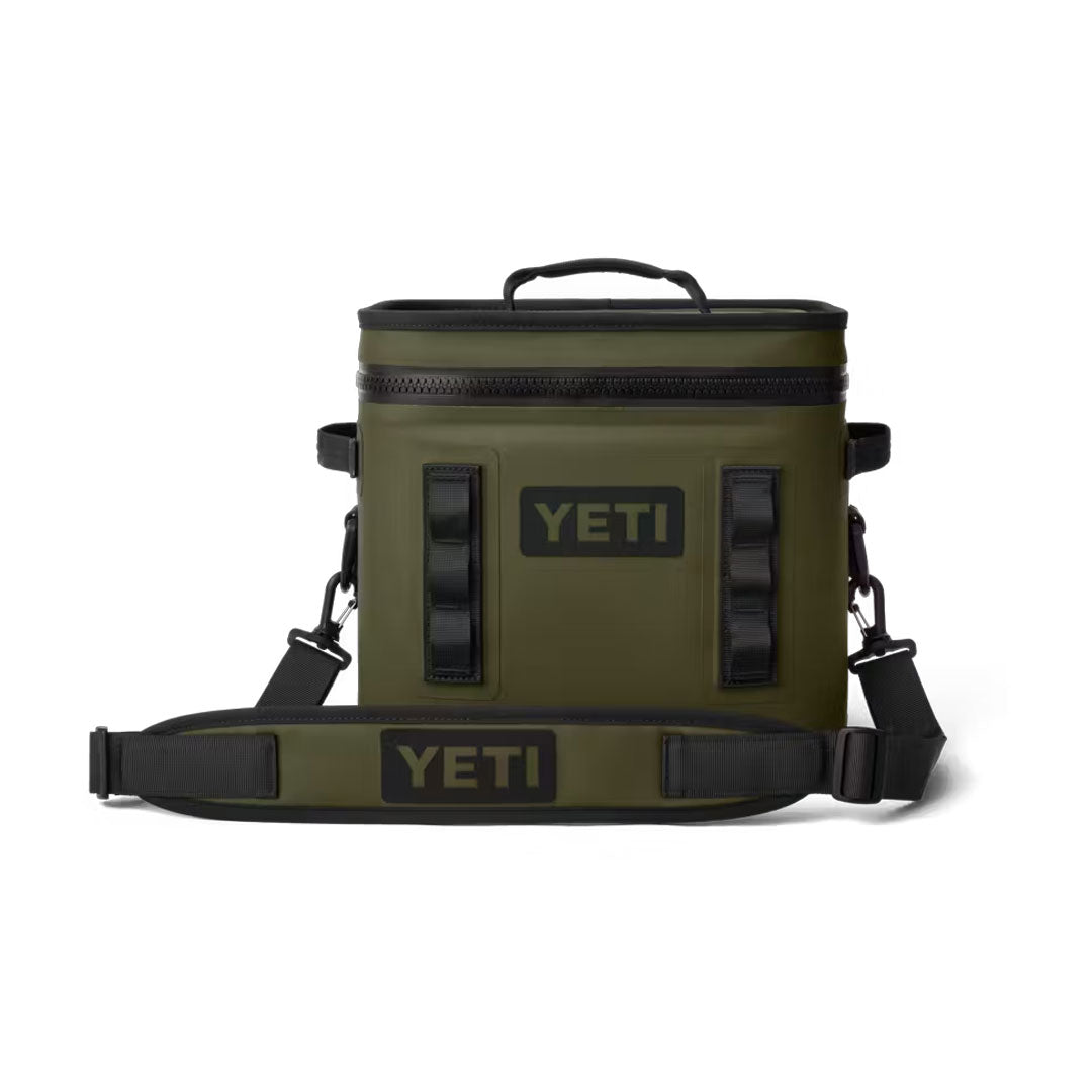 YETI Hopper Flip 12 Soft Cooler Olive/Black