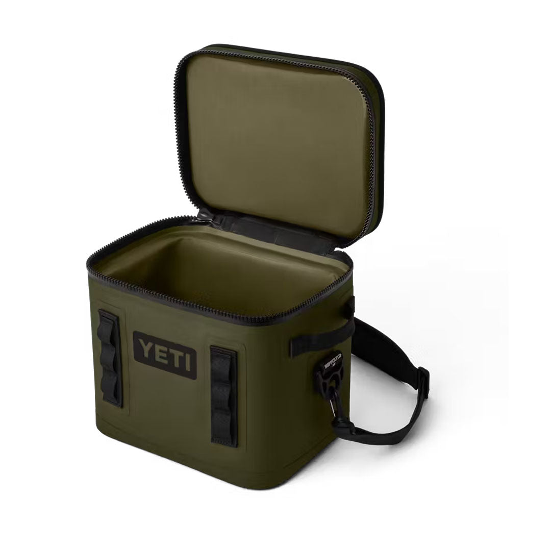 YETI Hopper Flip 12 Soft Cooler Olive/Black