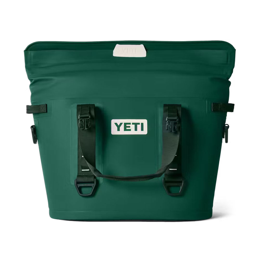 YETI Hopper M30 Tote Soft Cooler Black Forest Green - Tackle Depot