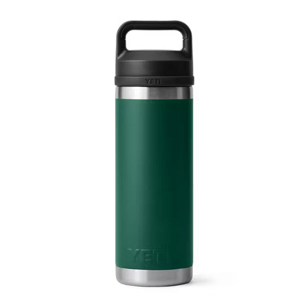 YETI Rambler 532 ml Bottle with Chug Cap Black Forest Green