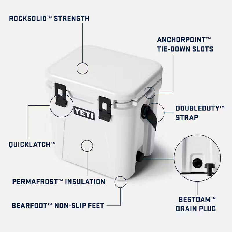YETI Roadie 24 Hard Cooler White
