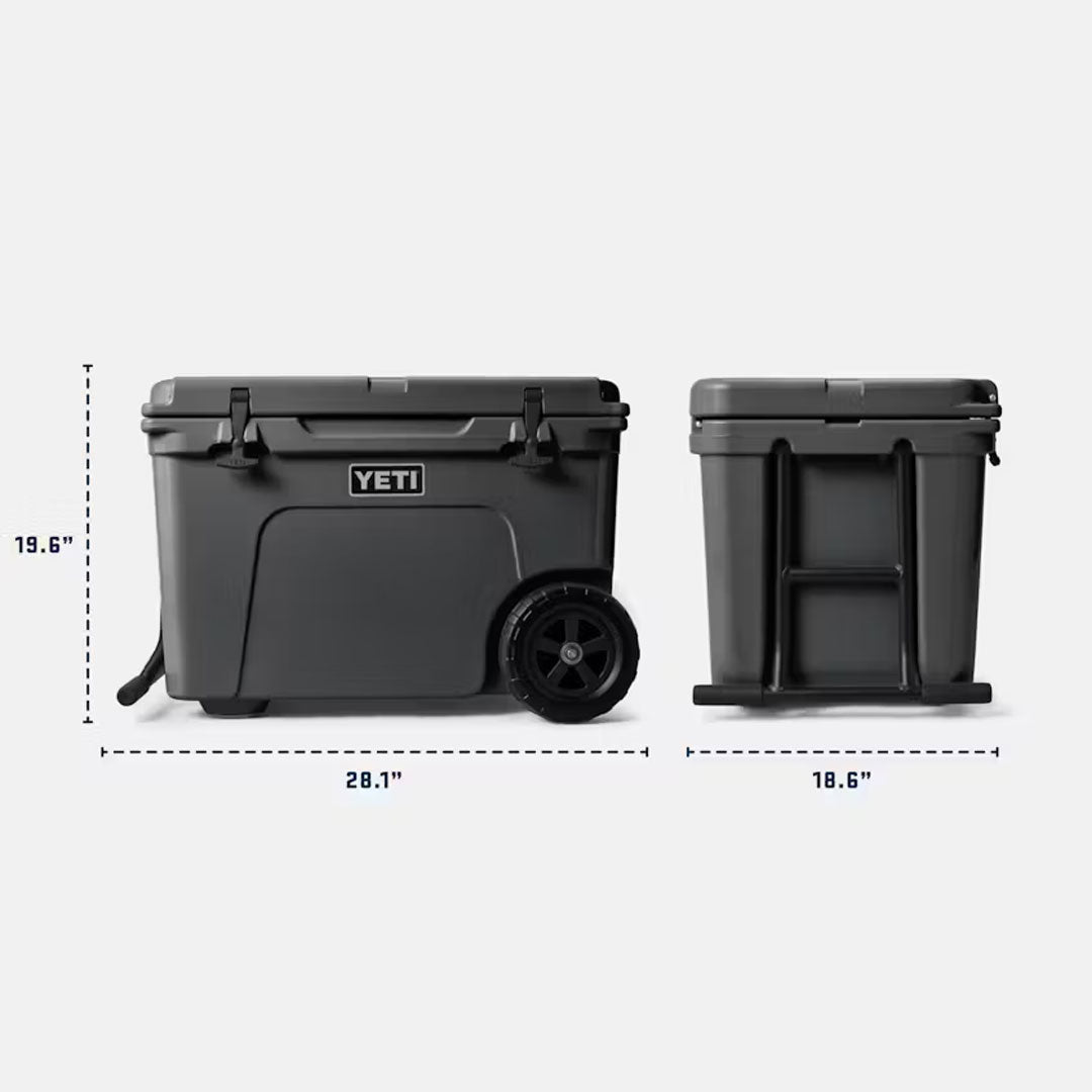 YETI Tundra Haul Wheeled Cooler Charcoal