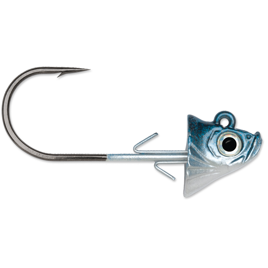 VMC Swimbait Jigs Flared Head 1/2 oz. Blue Shad
