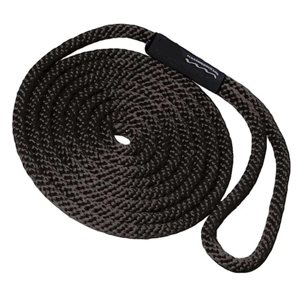 Shoreline Marine Black 3/8" X 15' MFP Dock Line