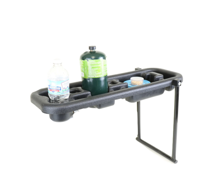 Clam Fish Trap Console with Leg