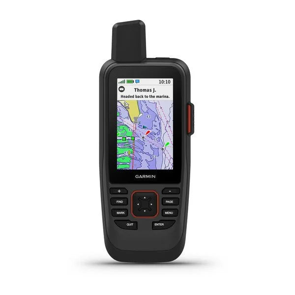 Garmin GPSMAP 86sci  Marine Handheld With BlueChart g3 Coastal Charts and inReach Capabilities