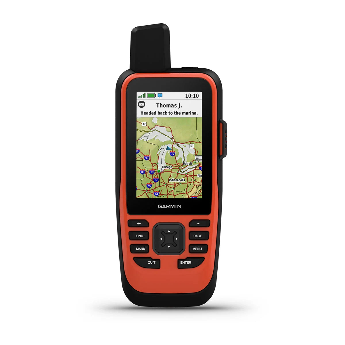 Garmin GPSMAP 86i  Marine Handheld With inReach Capabilities