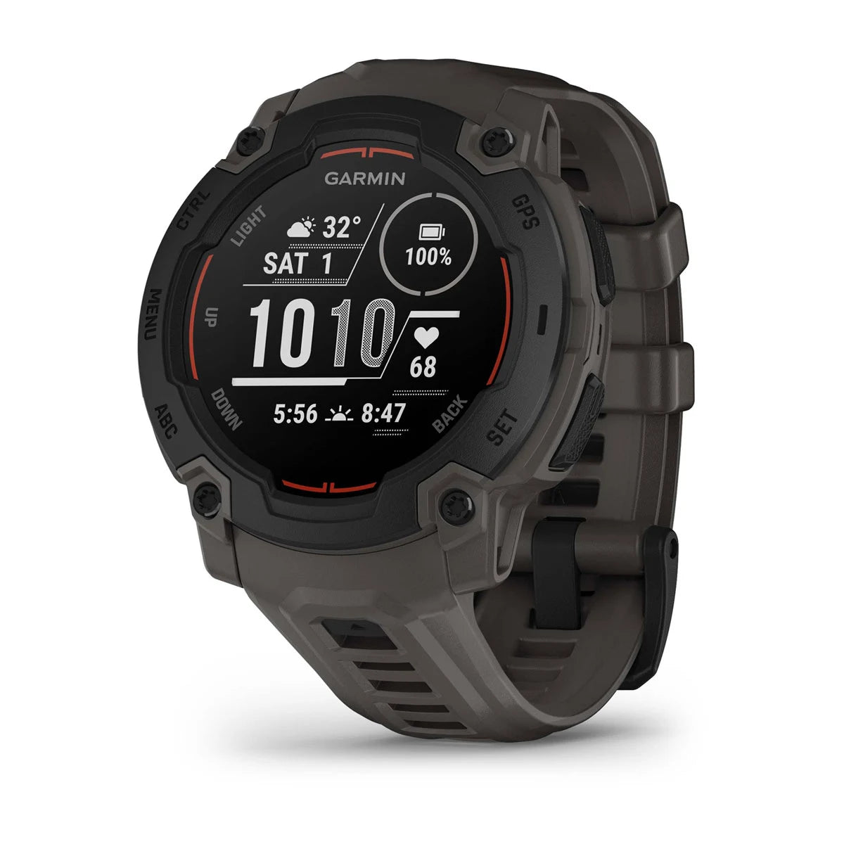 Garmin Instinct® E – 45 mm Black with Charcoal Band