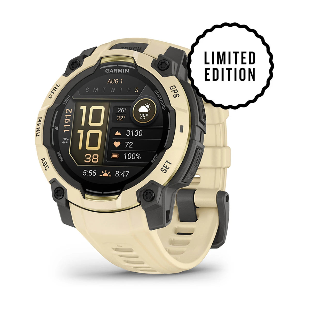 Garmin Instinct 3 – 45 mm AMOLED Citrine with Citrine Band
