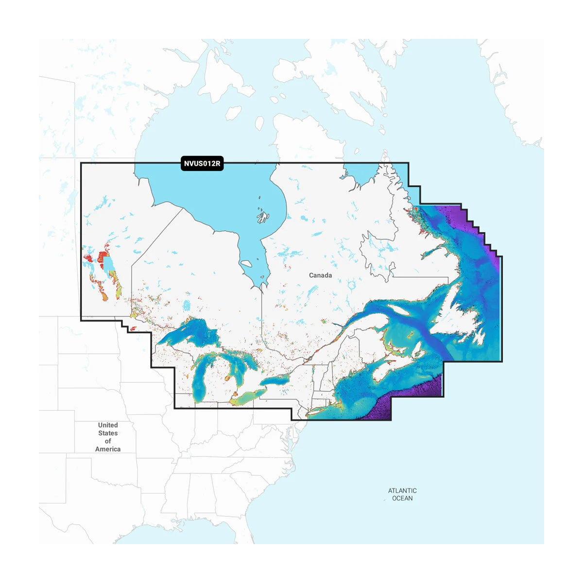 Garmin Navionics Vision+ Canada, Est et Grands Lacs