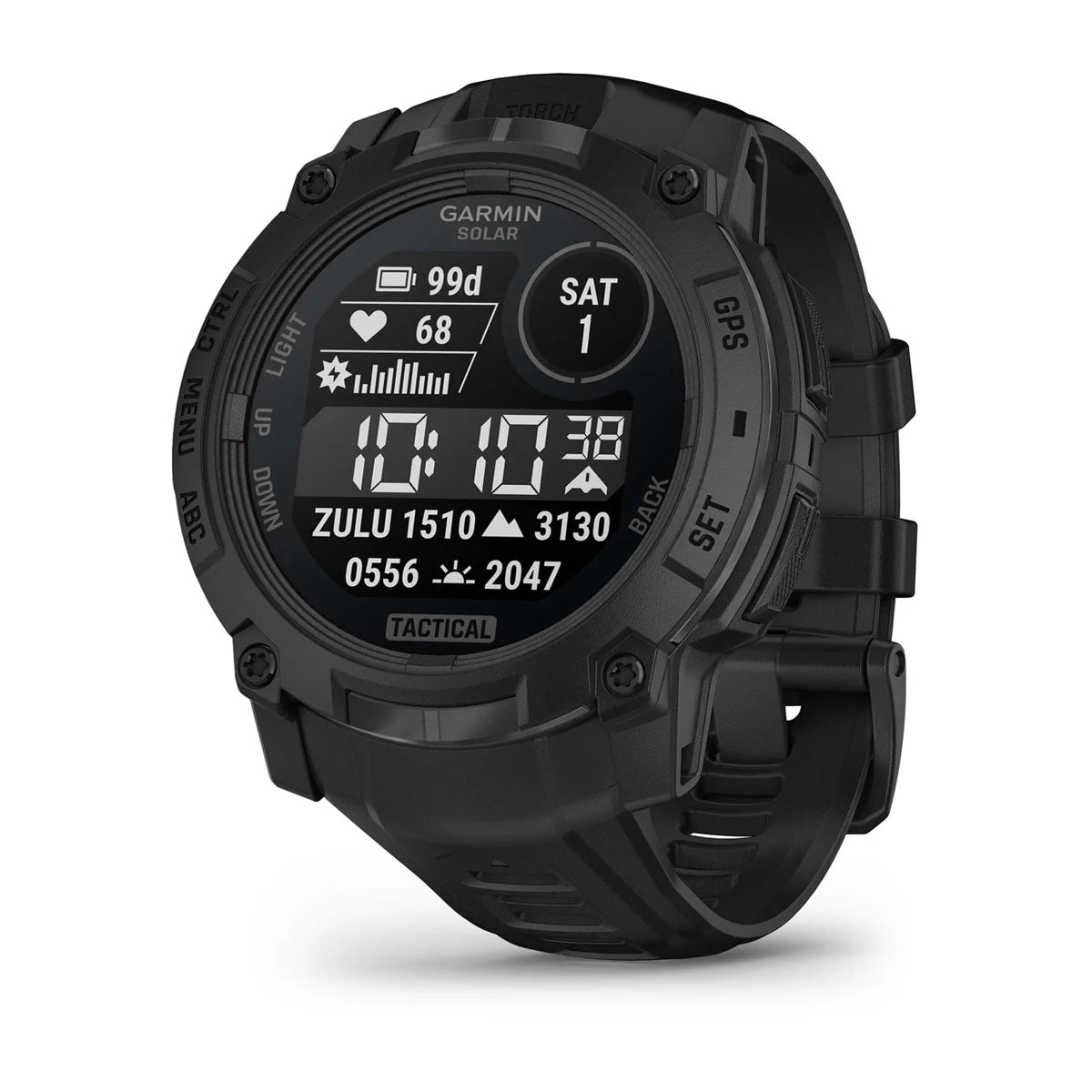 Garmin Instinct 3 – 50 mm Solar Tactical Edition Black with Black Band