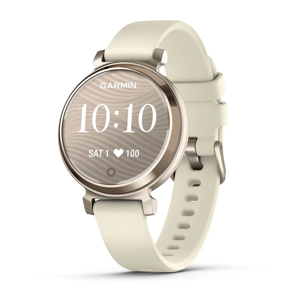 Garmin Lily 2 Cream Gold with Coconut Silicone Band Smartwatch