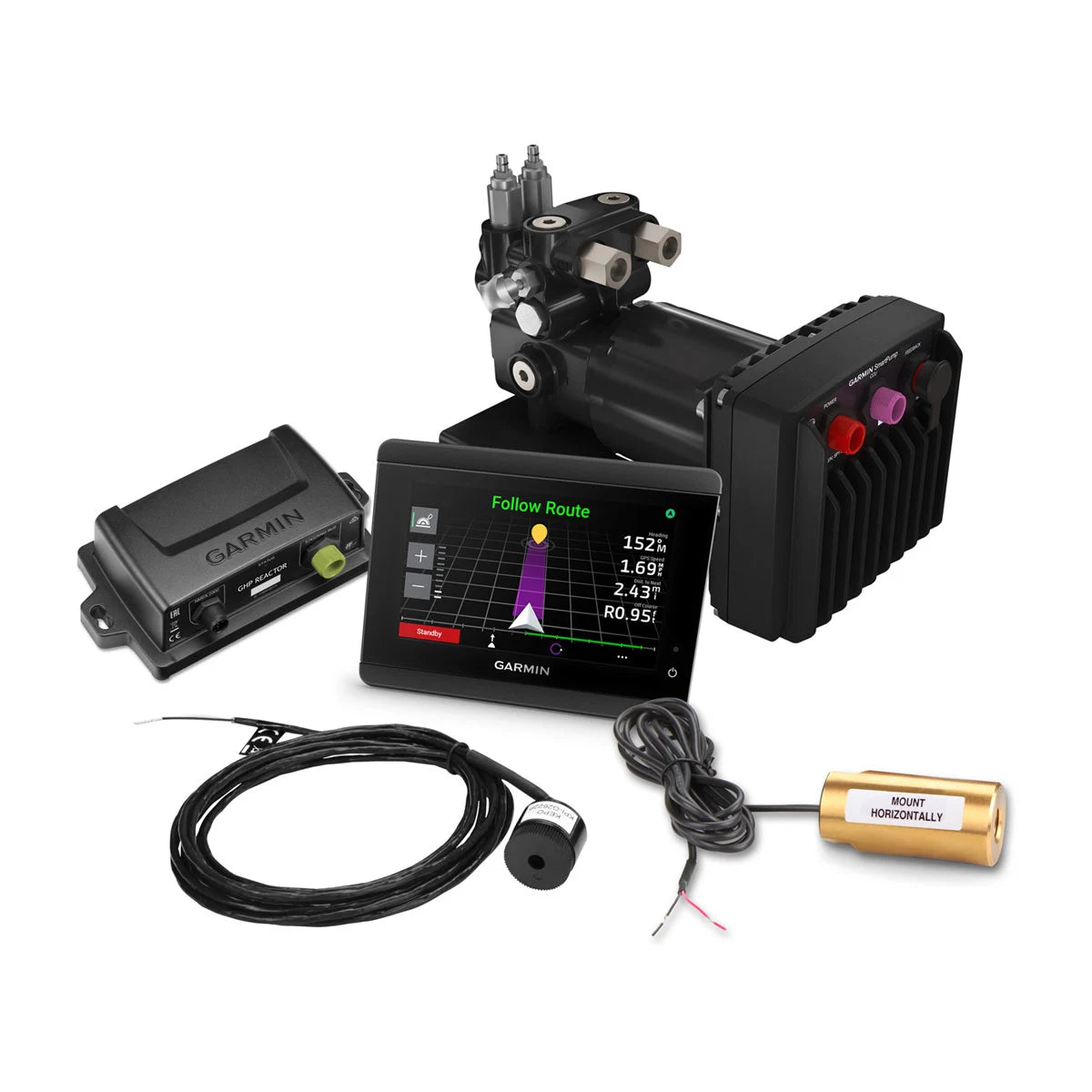 Garmin Reactor40 Hydraulic Corepack with SmartPump v2 with GHC 50 Autopilot Instrument
