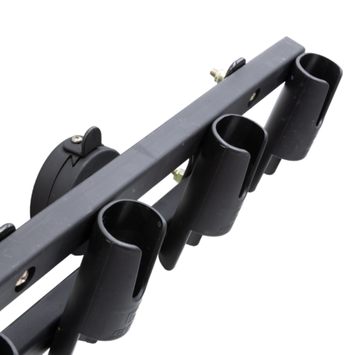 clam ice fishing rod holders Arctic Warrior Tip clamp mount attaches to a pole rather than a wall for a greater amount of versatility in mounting locations Clamlock Rod Clam Ice Fishing