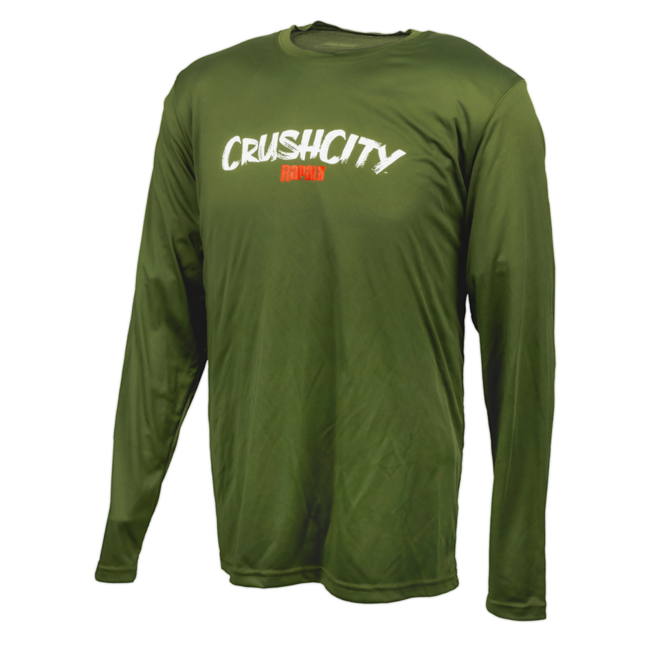 CrushCity Long Sleeve UV Shirt Green