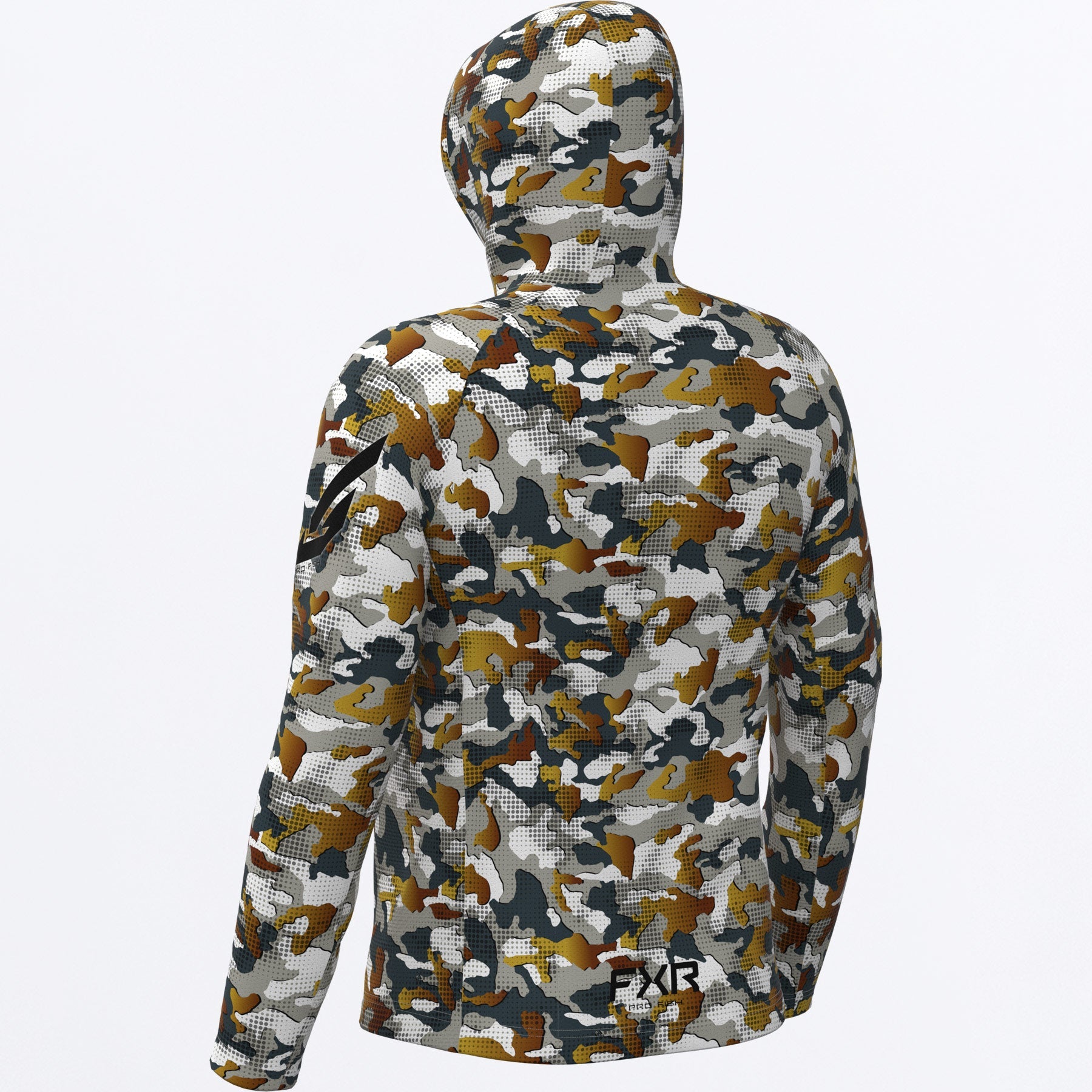 FXR Men's Derby Drift Camo Air UPF Pullover Hoodie