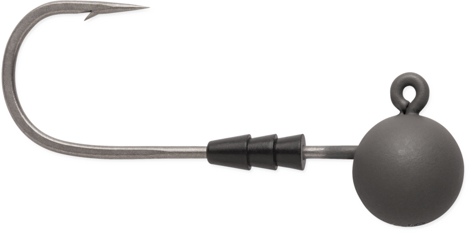 VMC RedLine Series  Tungsten Swimbait Jig Matte Grey 2 pack