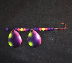 Harnais pour chenilles à double lame Wackm Tackle