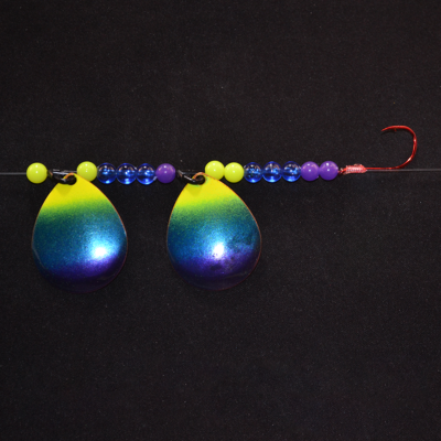 Harnais pour chenilles à double lame Wackm Tackle