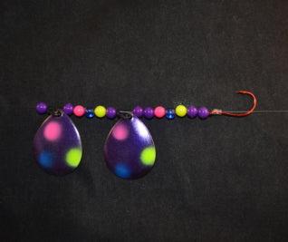 Harnais pour chenilles à double lame Wackm Tackle