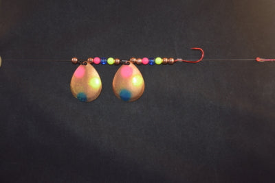 Harnais pour chenilles à double lame Wackm Tackle