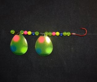 Wackm Tackle Double Blade Crawler Harness