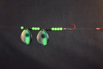 Harnais pour chenilles à double lame Wackm Tackle