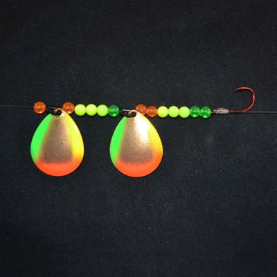 Wackm Tackle Double Blade Crawler Harness