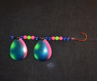 Harnais pour chenilles à double lame Wackm Tackle