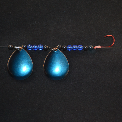 Harnais pour chenilles à double lame Wackm Tackle