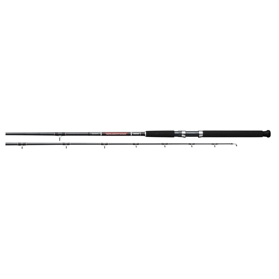 DAIWA - SÉRIE WILDERNESS - CANNE DE TRAÎNE ULTRA LÉGÈRE ET RAPIDE 10'6" 2 PIÈCES