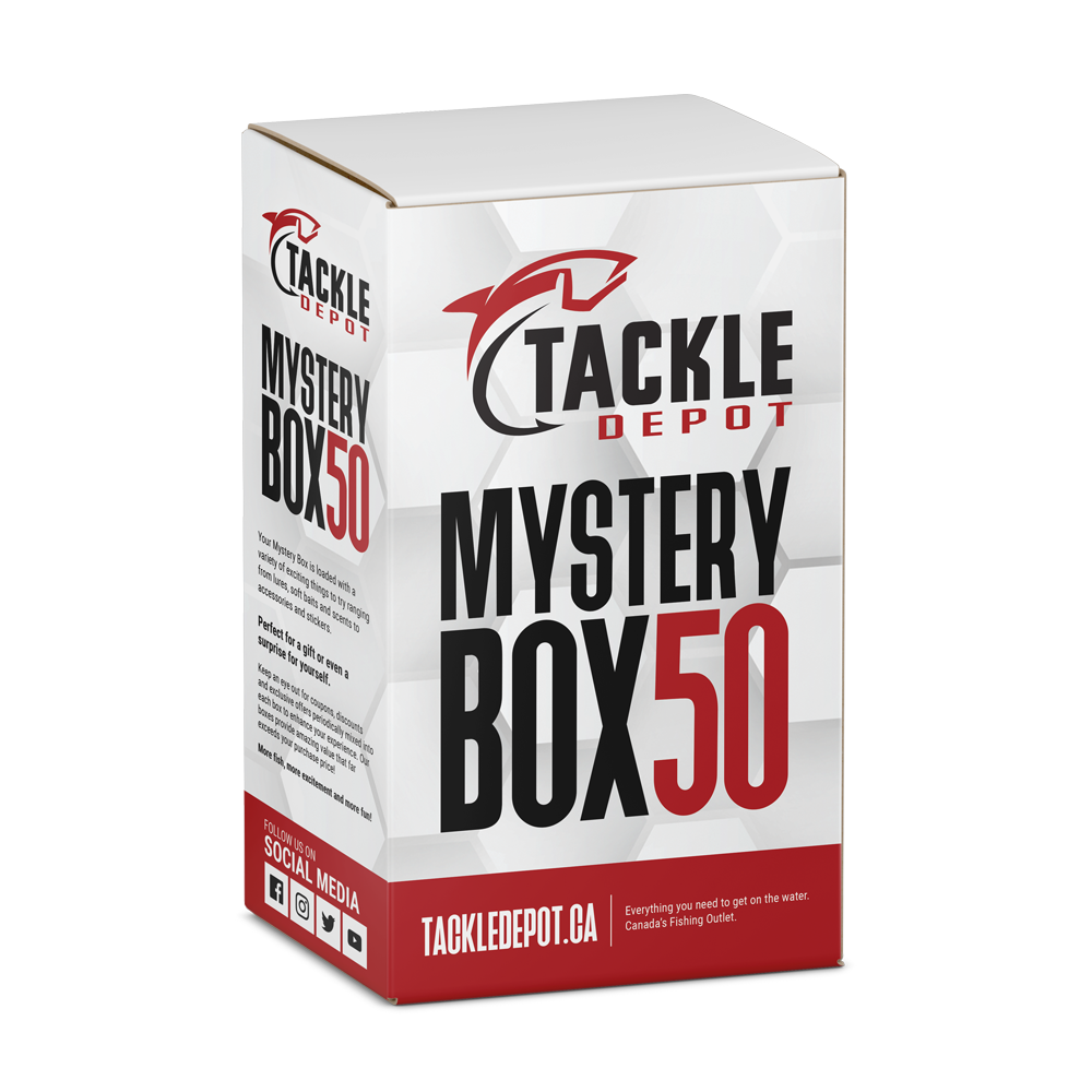 fishing tackle box canadian tire Tackle Depot Mystery Box - Get Double the value in each box