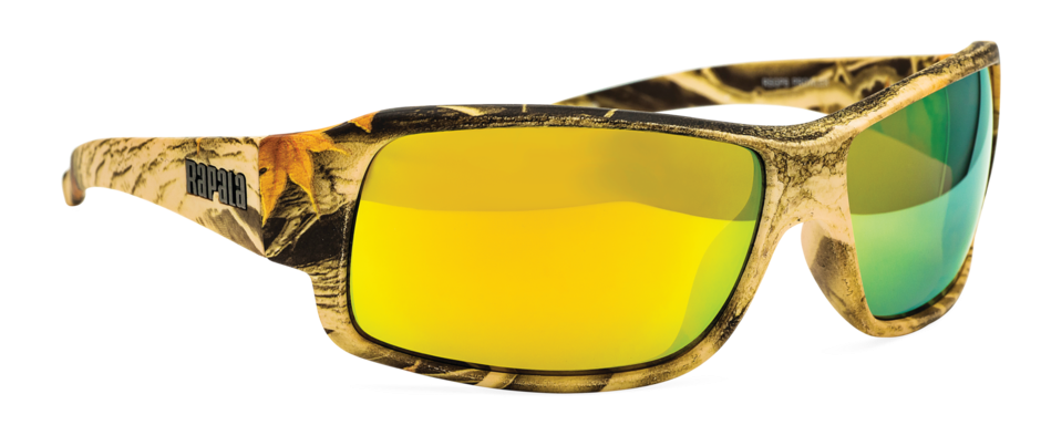 Lunettes polarisées Rapala Prowler Camo/Ambre/Orange Miroir 