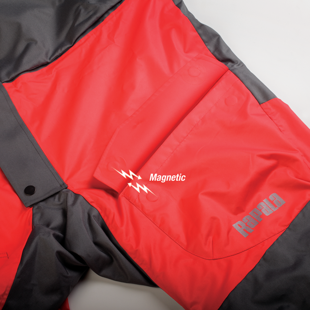 Salopette de pluie Rapala Gris Rouge 