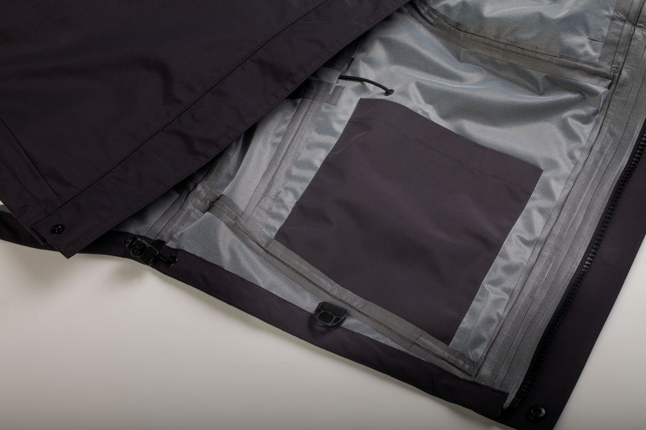 Veste de pluie Rapala Rapala Pro gris noir