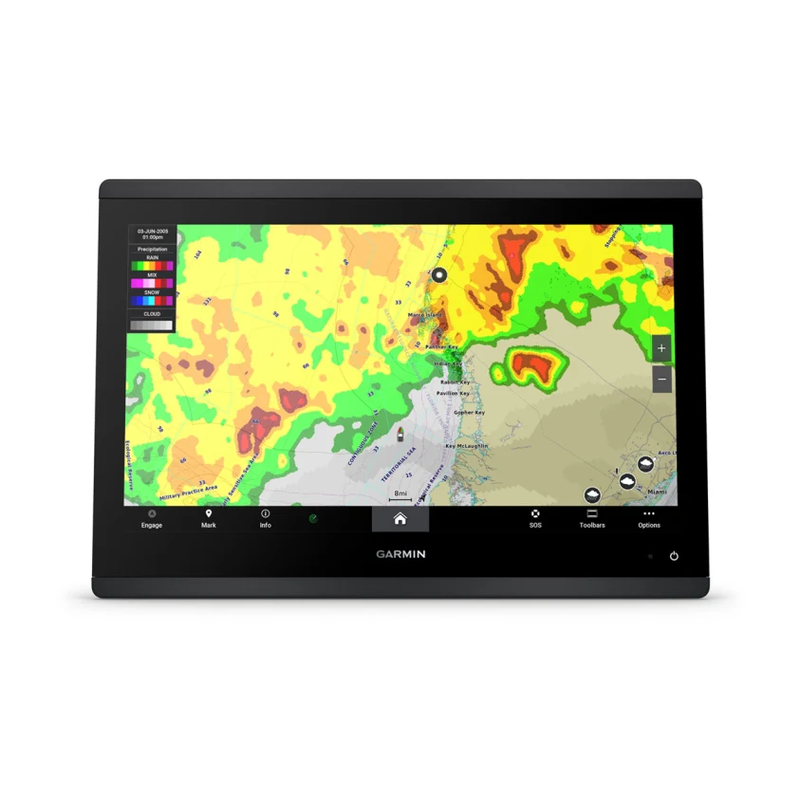 Garmin GPSMAP 1643 16" sans sondeur avec cartographie