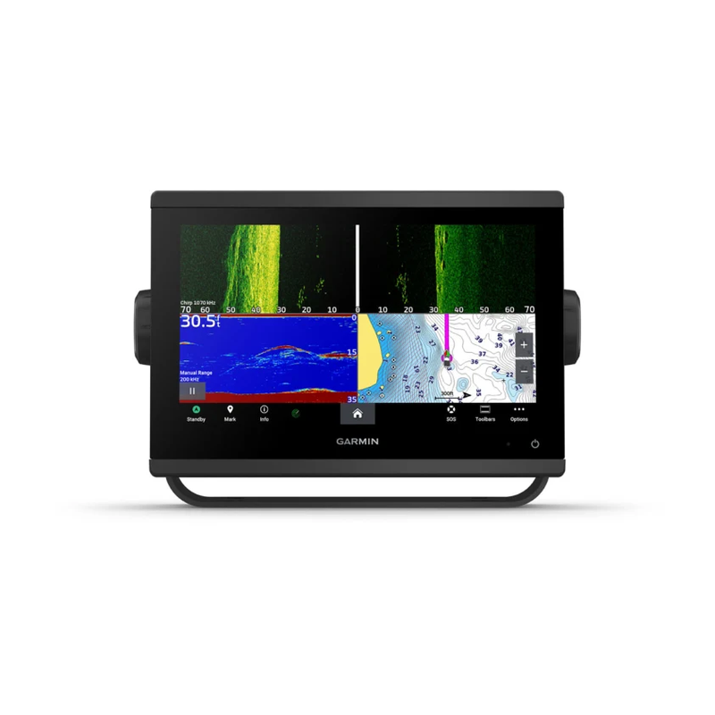 Garmin GPSMAP 943xsv 9" SideVü, ClearVü et sondeur CHIRP traditionnel avec cartographie