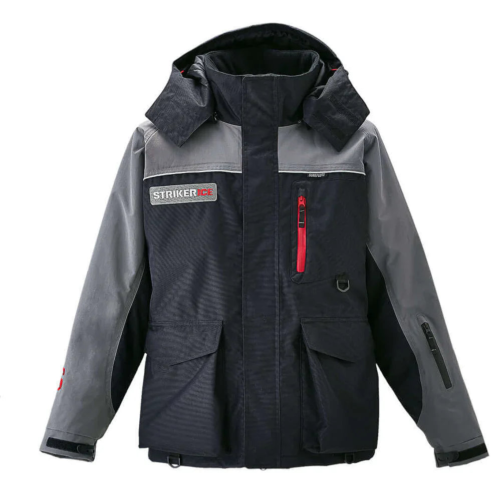StrikerICE Trekker Jacket Black/Gray 3X-Large
