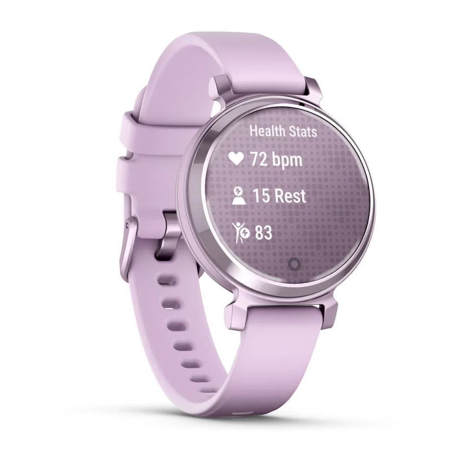 Garmin Lily 2 Metallic Lilac with Lilac Silicone Band Smartwatch