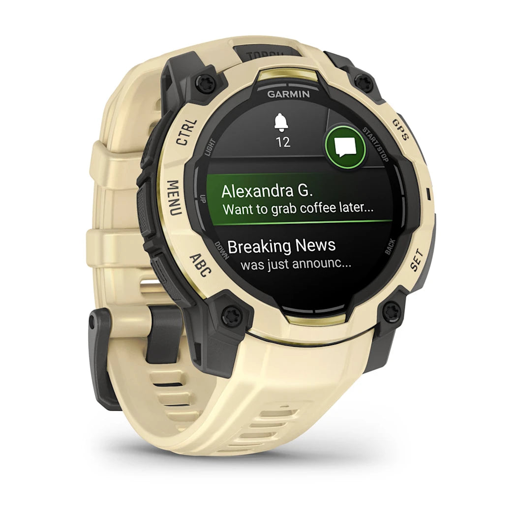Garmin Instinct 3 – 45 mm AMOLED Citrine with Citrine Band