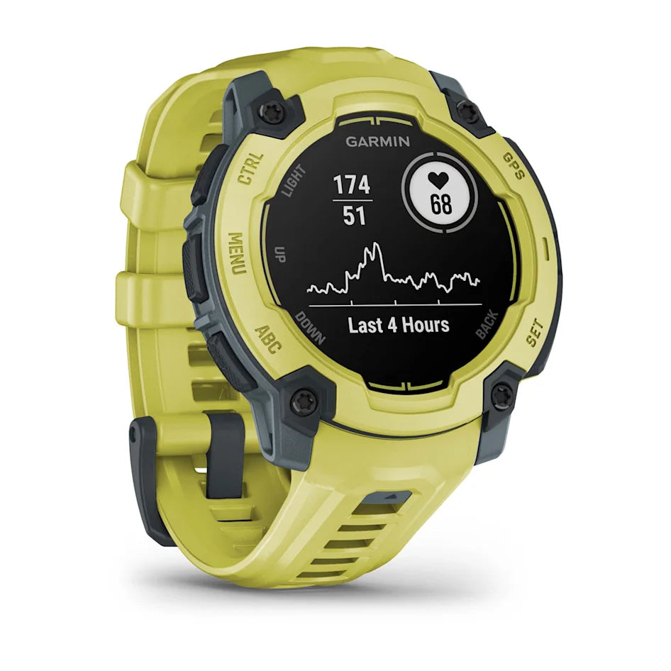 Garmin Instinct E – 45 mm Electric Lime with Electric Lime Band