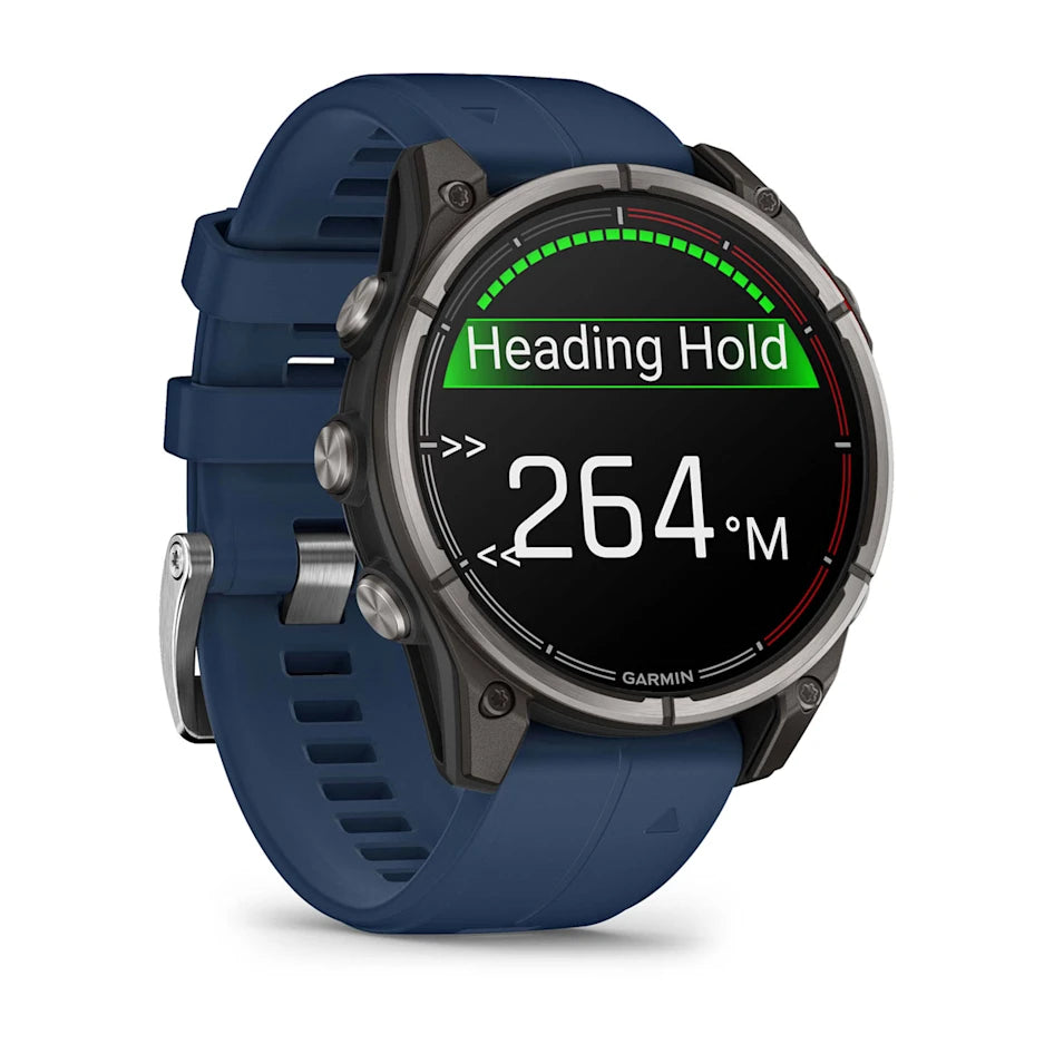Garmin quatix 8 – 47 mm, AMOLED Marine GPS Smartwatch