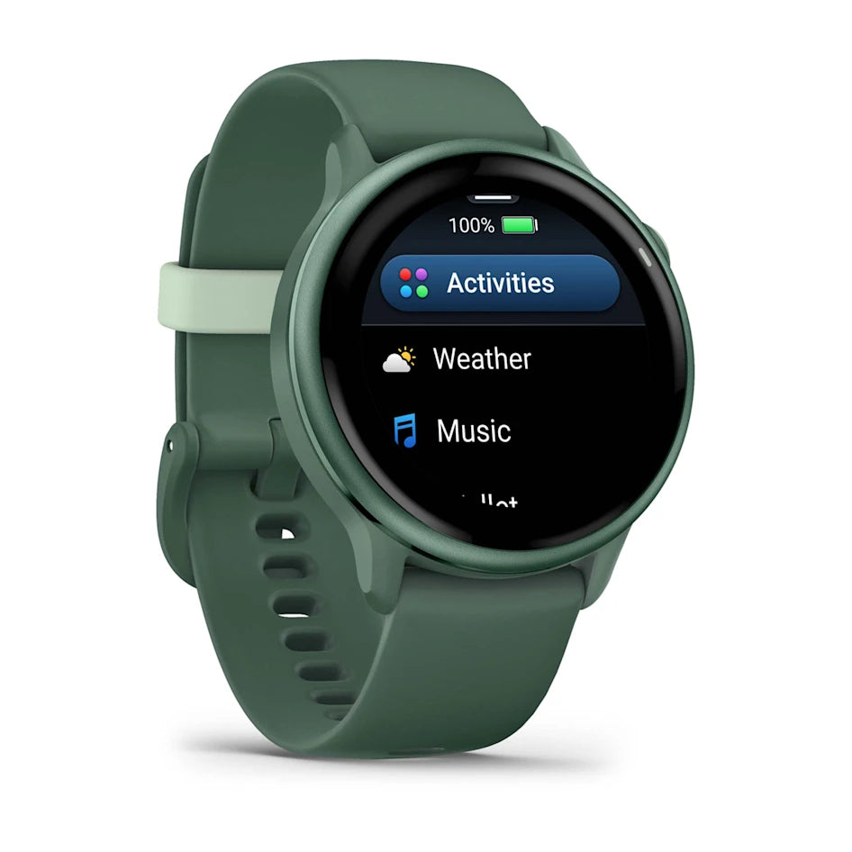 Garmin vivoactive 6 Metallic Jasper Green with Jasper Green Band Smartwatch