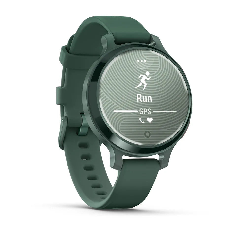 Garmin Lily 2 Active Jasper Green with Jasper Green Silicone Band Smartwatch