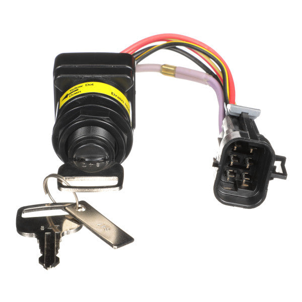 Mercury Marine 897716K01 ignition switch with keys